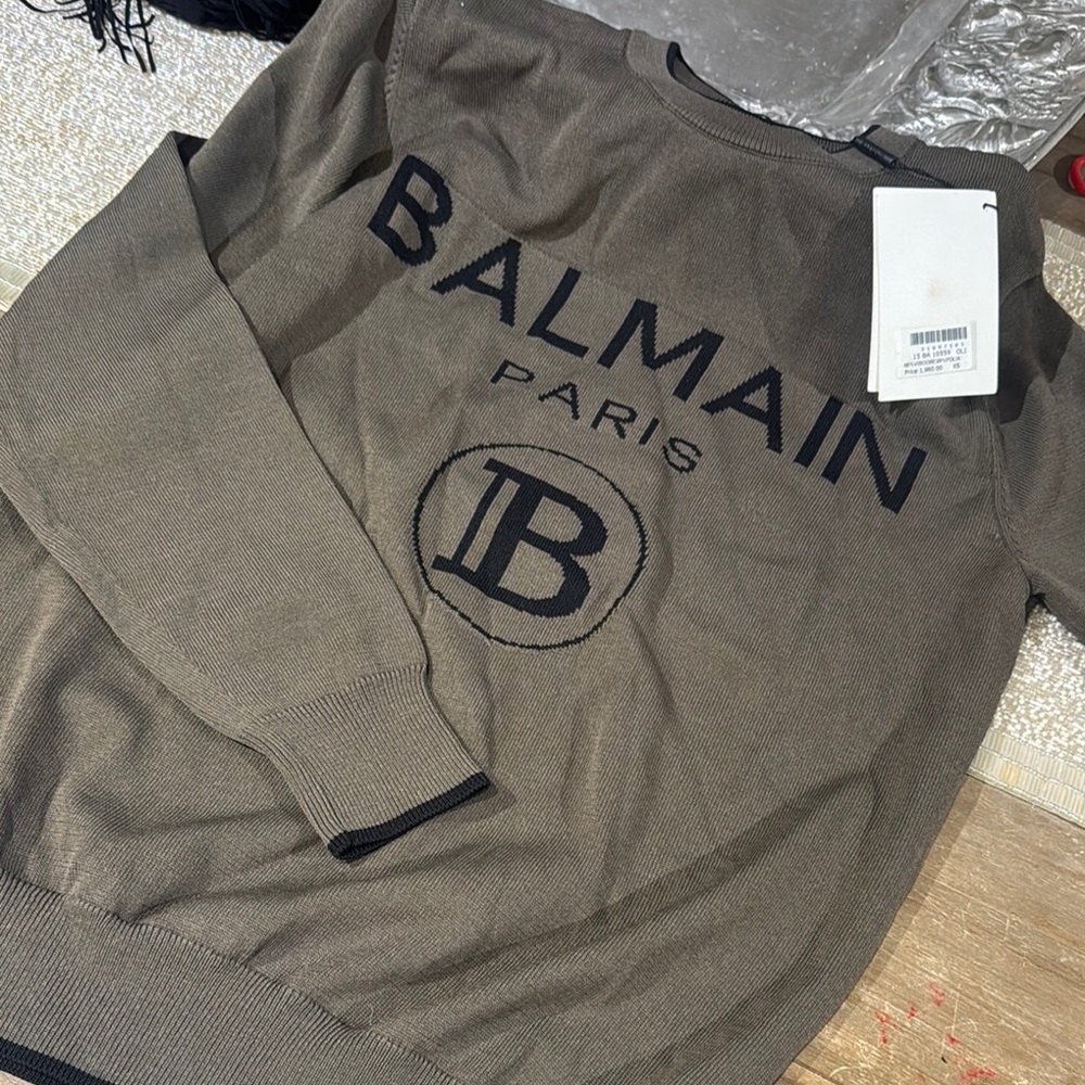 Balmain Tan Sweater - Picture 4 of 4